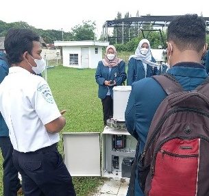 Kerjasama Agroekoteknologi dengan Badan Meteorologi, Klimatologi, dan Geofisika Jawa Tengah (BMKG Jawa Tengah) dalam Rangka pembelajaran di Luar Kelas
